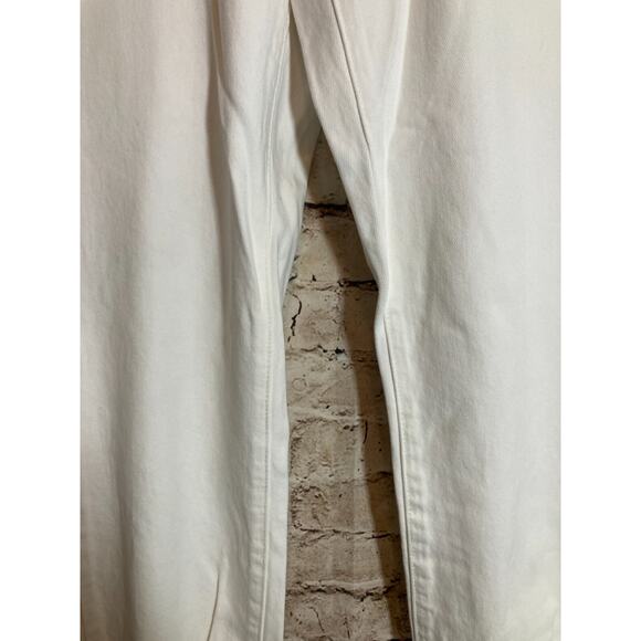 Articles of Society Jogger Jeans Womens 25 Pure White Pockets Denim Stretch - Picture 7 of 16